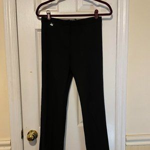 BCBG Max Azria Black Trousers Flare Leg Size 2